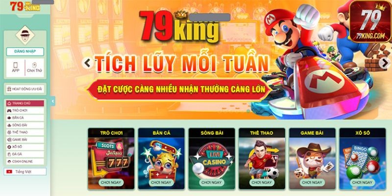 Tham gia quay nổ hũ tại 79king cực đơn giản