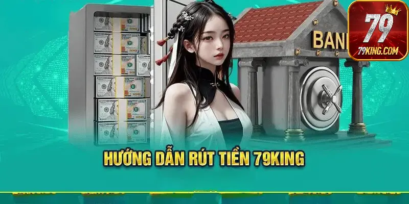 Thao tác rút tiền 79king siêu tốc chỉ trong 4 bước